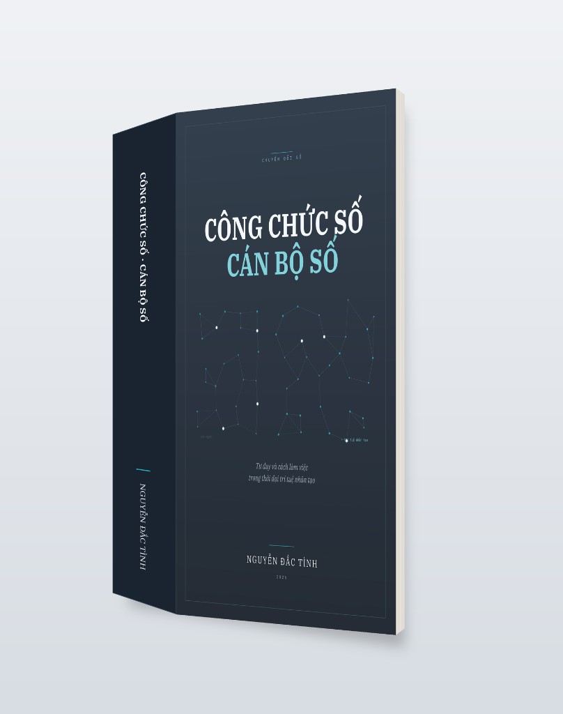 Bìa sách CÁN BỘ SỐ — CÔNG CHỨC SỐ